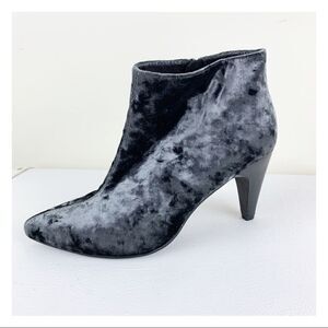Vagabond Grey Esther Crushed Velvet Ankle Bootie‎